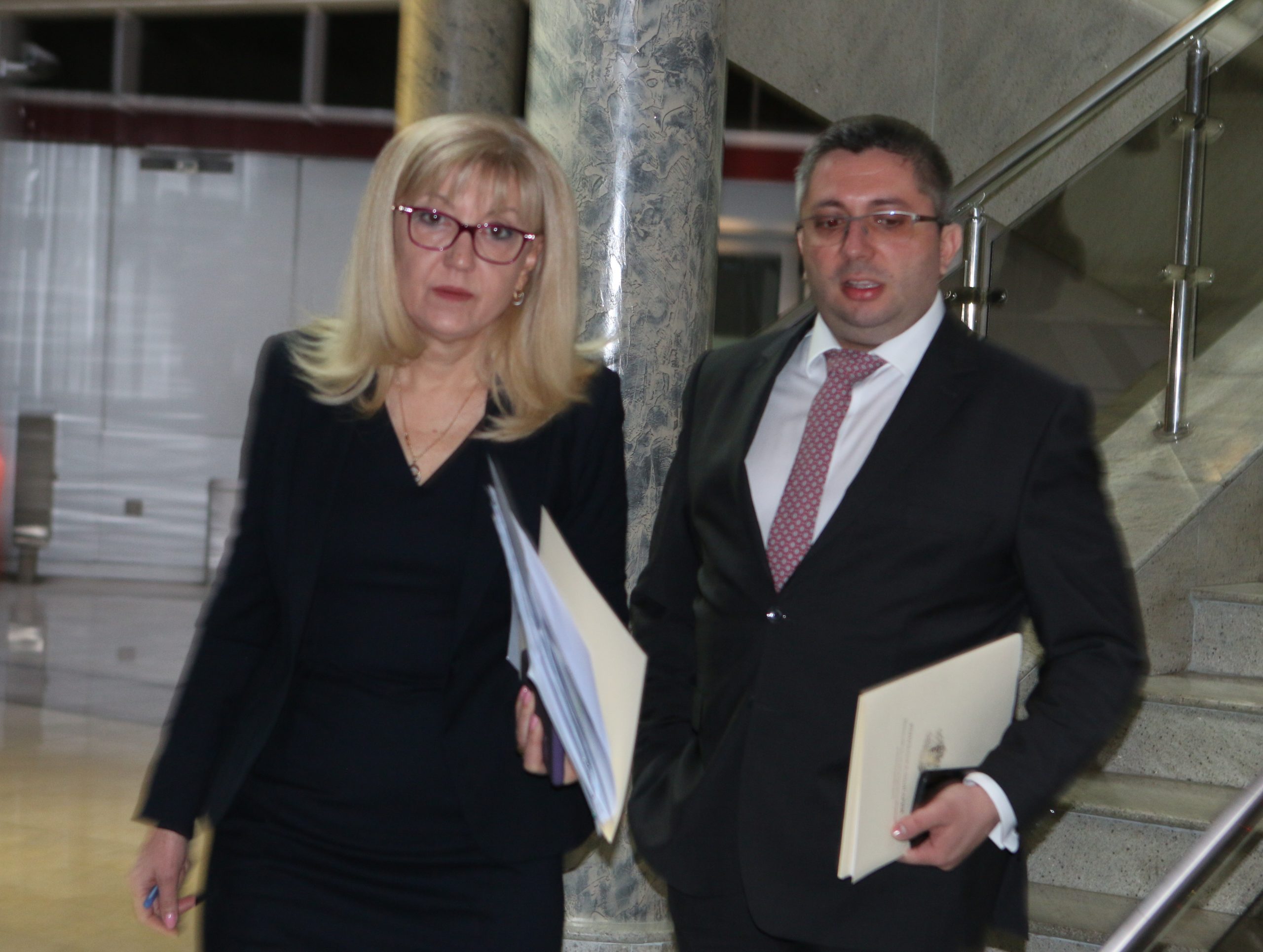 МРРБ пресконференция за нивото на язовирите Петя Аврамова Николай Нанков