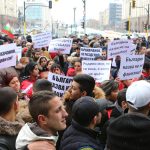 Протест цигани срещу Каракачанов