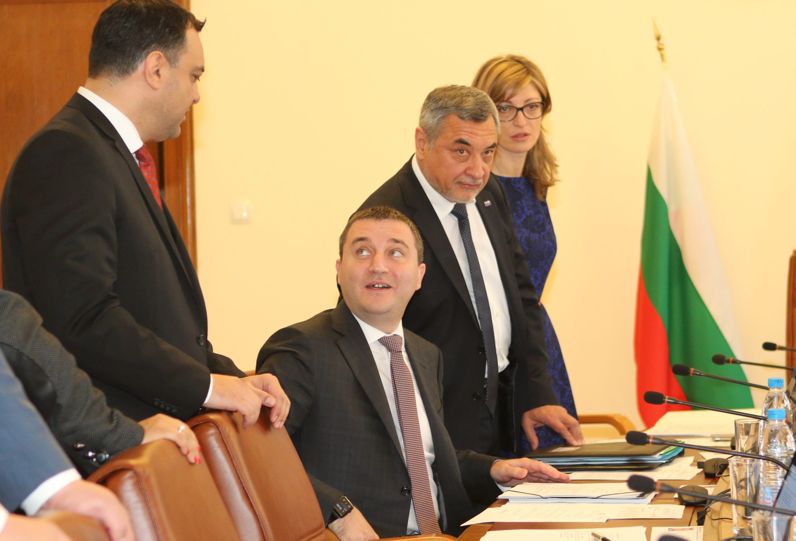 Министерски съвет Ивайло Московски  Владислав Горанов Валери Симеонов