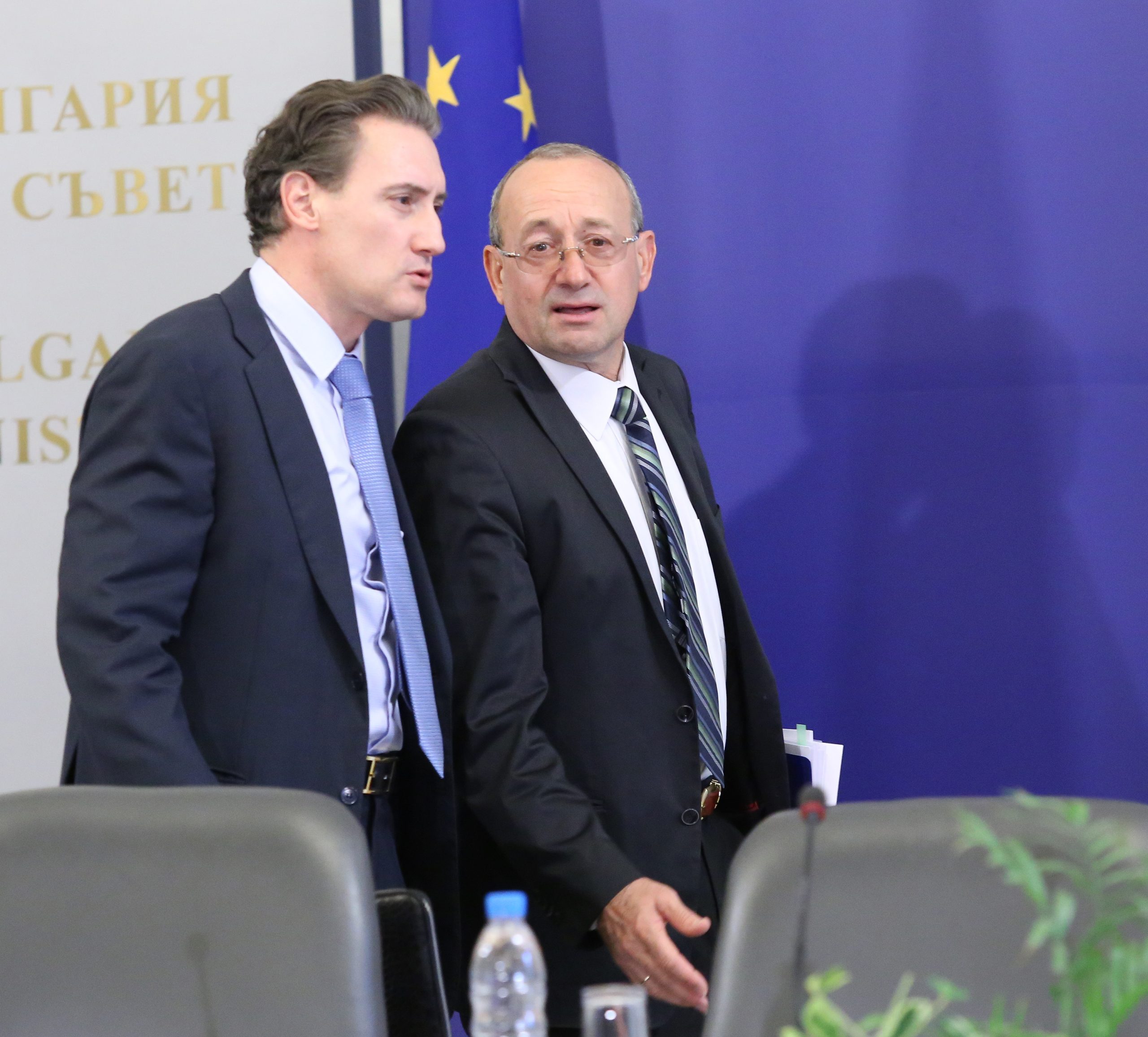 Министерски съвет - Съвет за тристранно сътрудничество Кирил Домусчиев КРИБ Цветан Симеонов БТПП