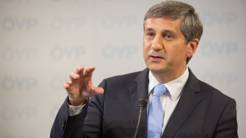 Австрийският финансов министър Михаел Шпинделегер