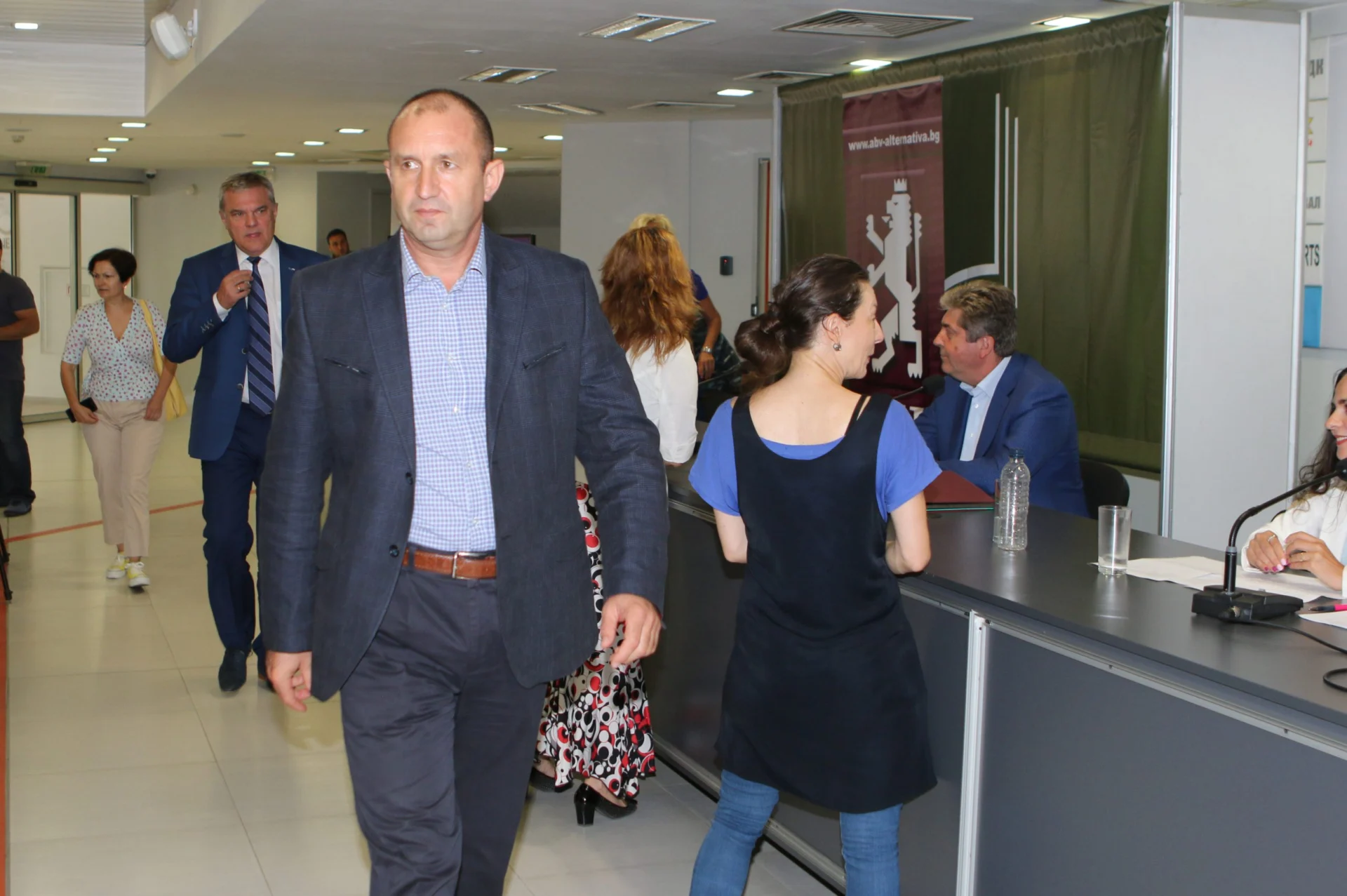 Прессконференция АБВ Румен Радев Георги Първанов