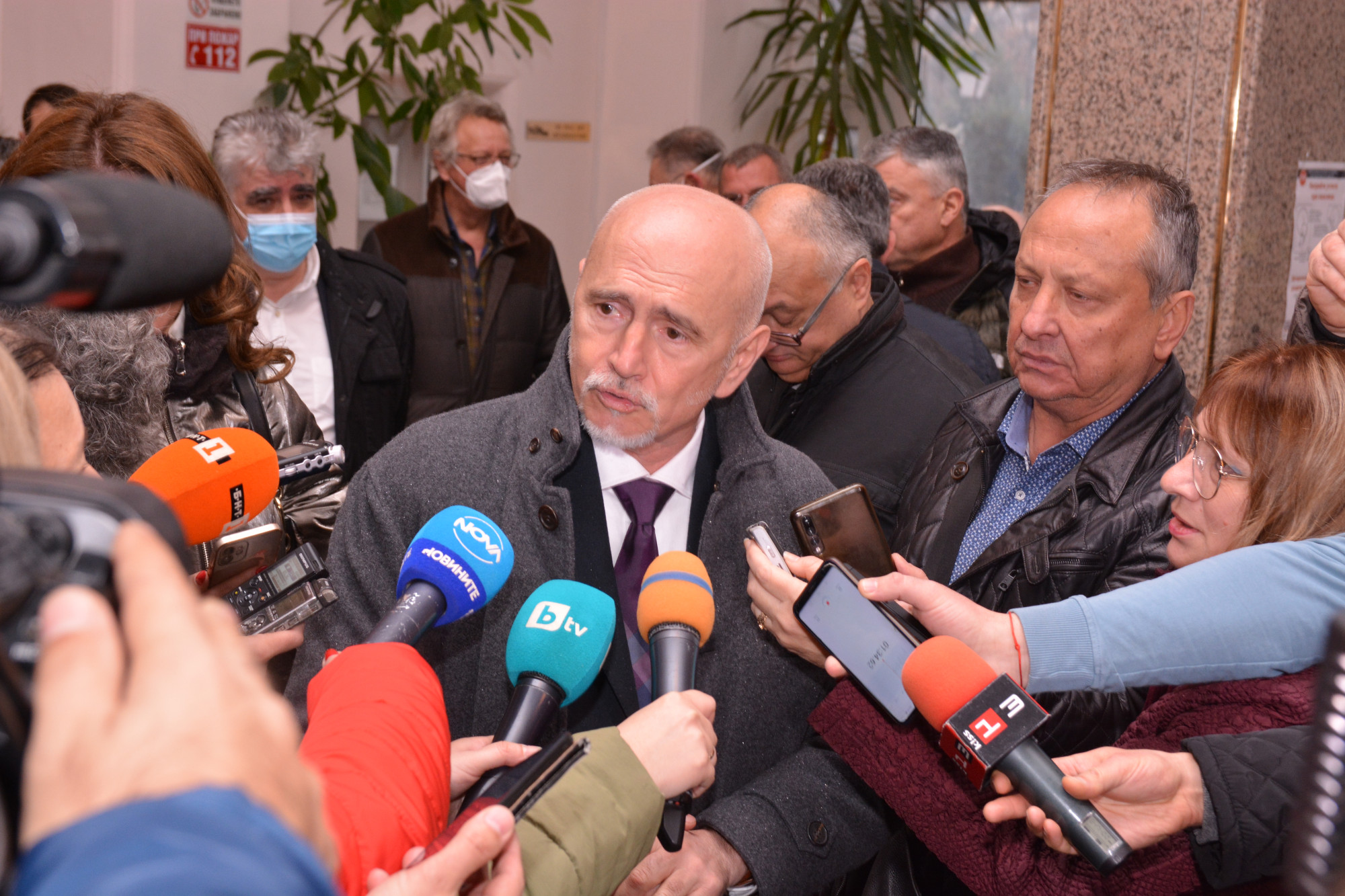 министърът на транспорта и съобщенията Николай Събев