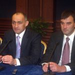 гранд х-л СофияПресконференция на Еврохолд-Асен Христов - председател на надзорния съвет на ЕврохолдКирил Бошов - председател на УС на Еврохолд