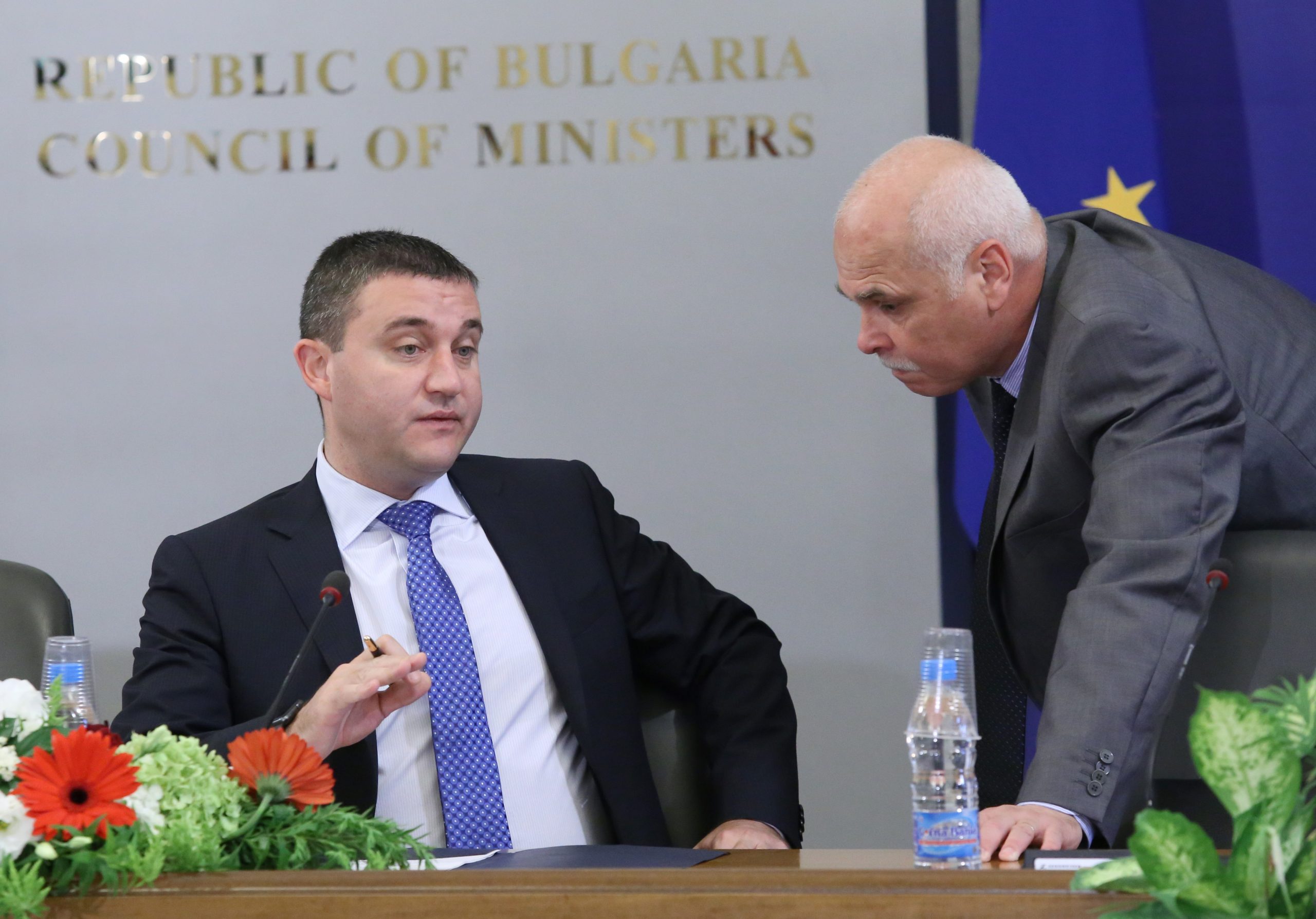 Министерски съвет - Съвет за тристранно сътрудничество  Владислав Горанов Димитър Бранков зам. председател на БСК