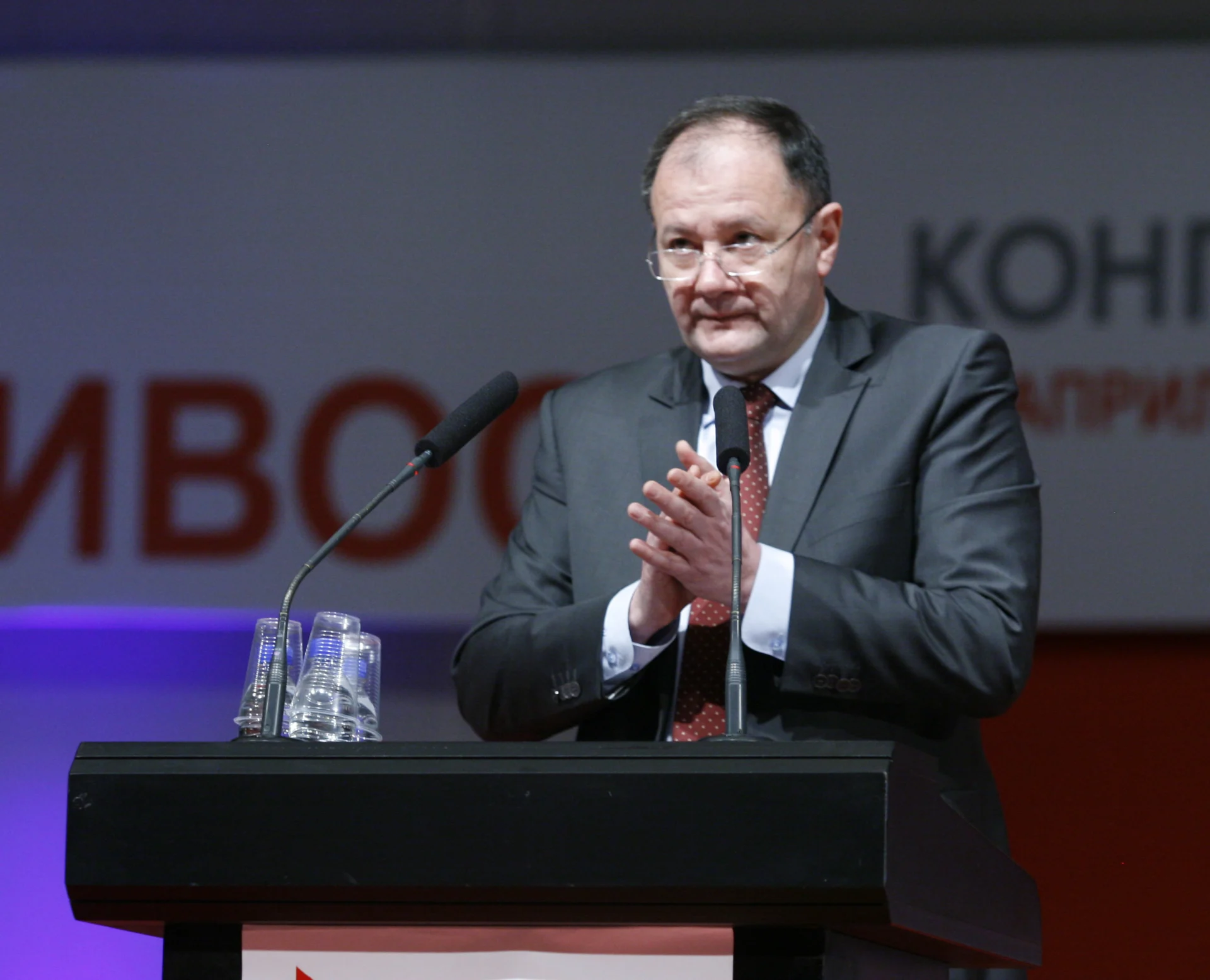 НДК 48 Конгрес на БСП Михаил Миков