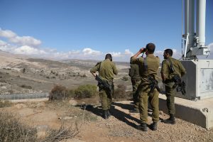израел сирия граница голански възвишения израелски военни