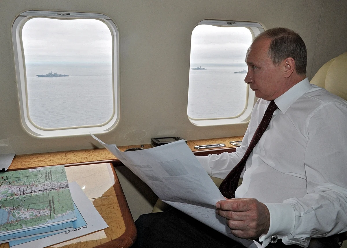путин самолет