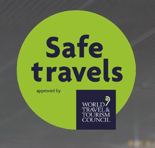 Safety and hygiene travel stamp