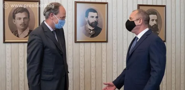 Президентът Румен Радев и Кристоф Айххорн