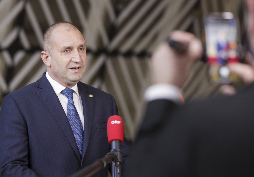 Президентът Румен Радев пристигна на среща на върха на ЕС в Брюксел