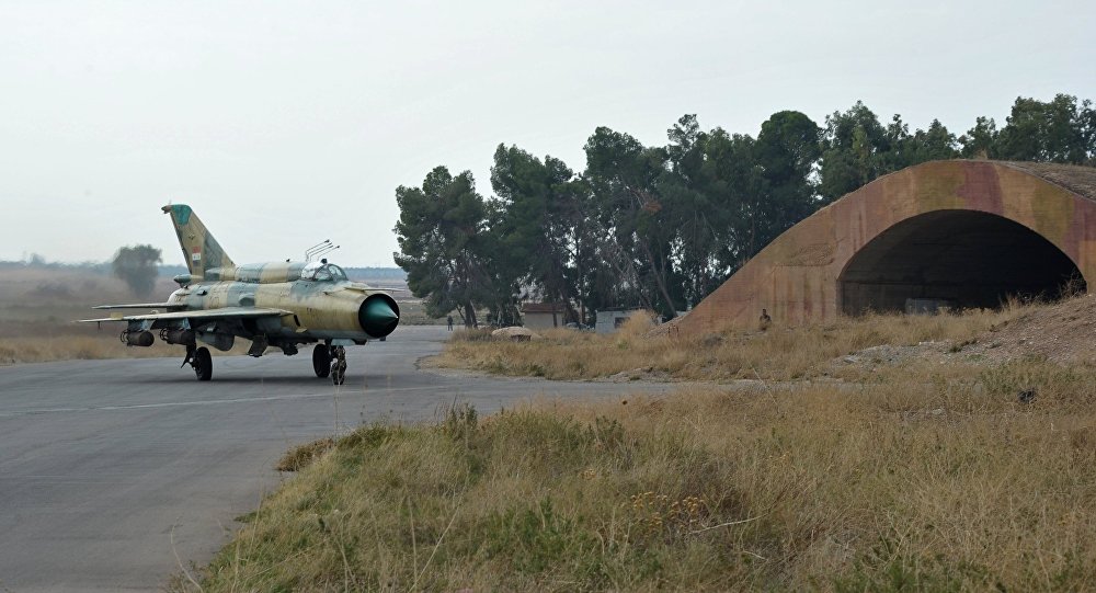 сирия военновъздушни сили