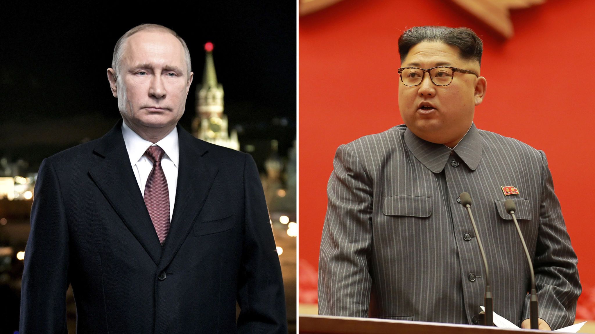 владимир путин ким чен ун