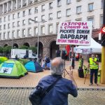 палатки протест министерски съвет МС (БНР)