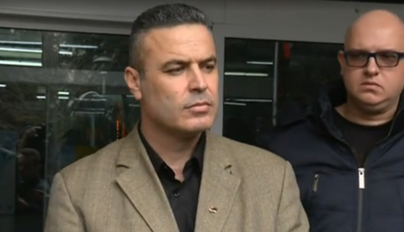 председателят на синдикат "Огнеборец"  Венцислав Станков