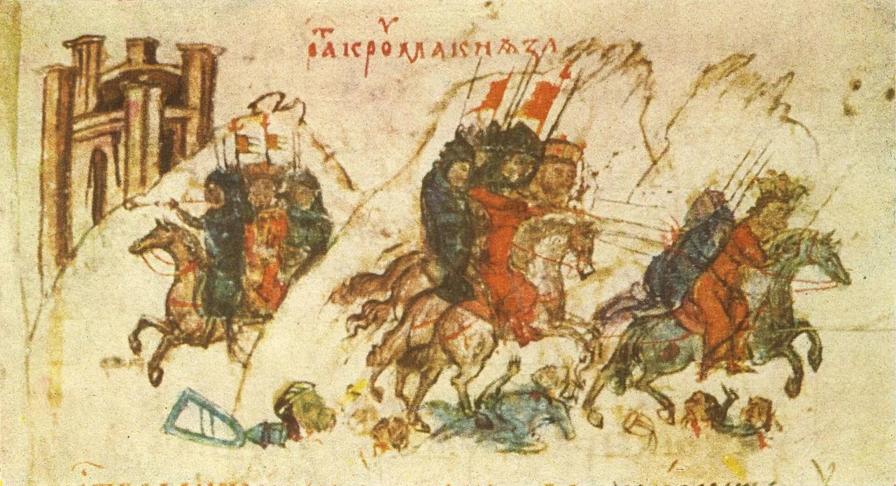 Миниатюра 52 от Манасиевата летопис