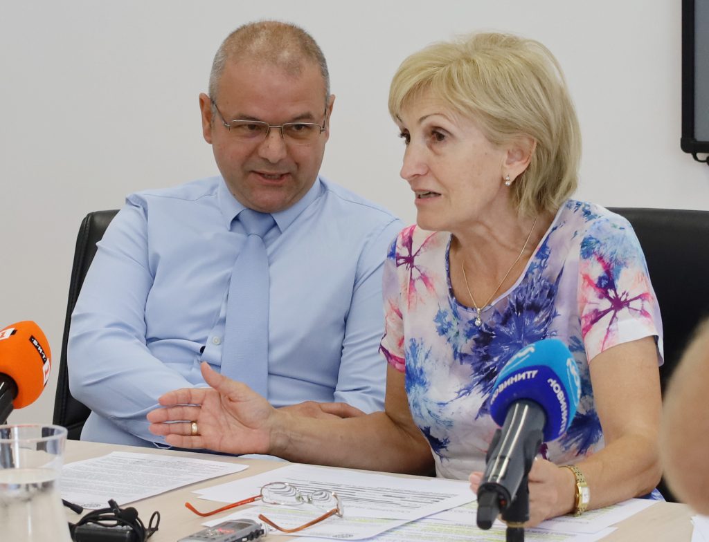 Пресконференция ДКК Венцислав Димитров Смиляна Нитова