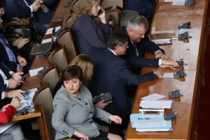 Парламент депутати гласуване Анна Александрова