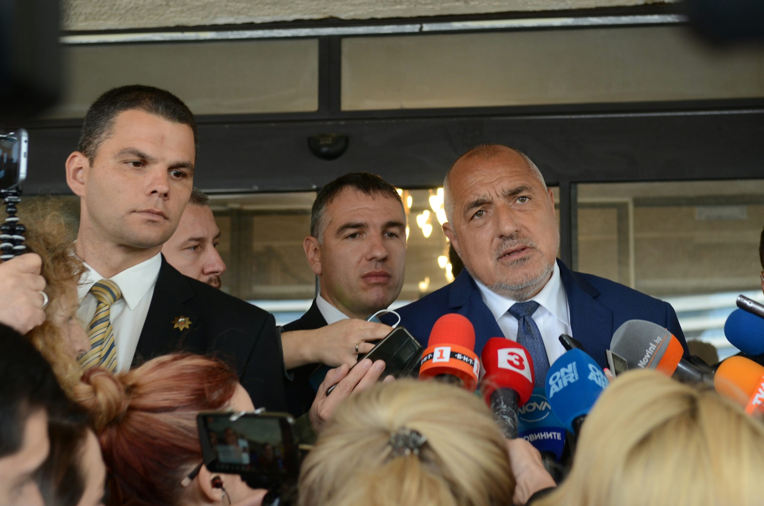 Бойко. Борисов ГЕРБ пресконференция