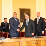 ПарламентПодписване на споразумение за коалиционно правителство между ГЕРБ НФСБ Реформаторски блок