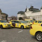Протест таксита таксиметрови шофьори