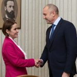 Президентът Румен Радев и министърът на външните работи на Румъния Луминица Одобеску