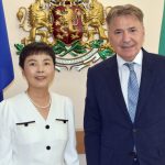 Петко Николов и посланика на Китайската народна република в България Н.Пр. г-жа Дай Цин Ли