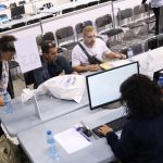 Избори Арена София изборни книжа гласуване бюлетини