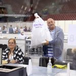 Избори Арена София изборни книжа гласуване бюлетини