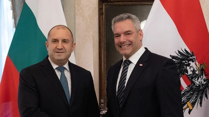 Румен Радев и Карл Нехамер