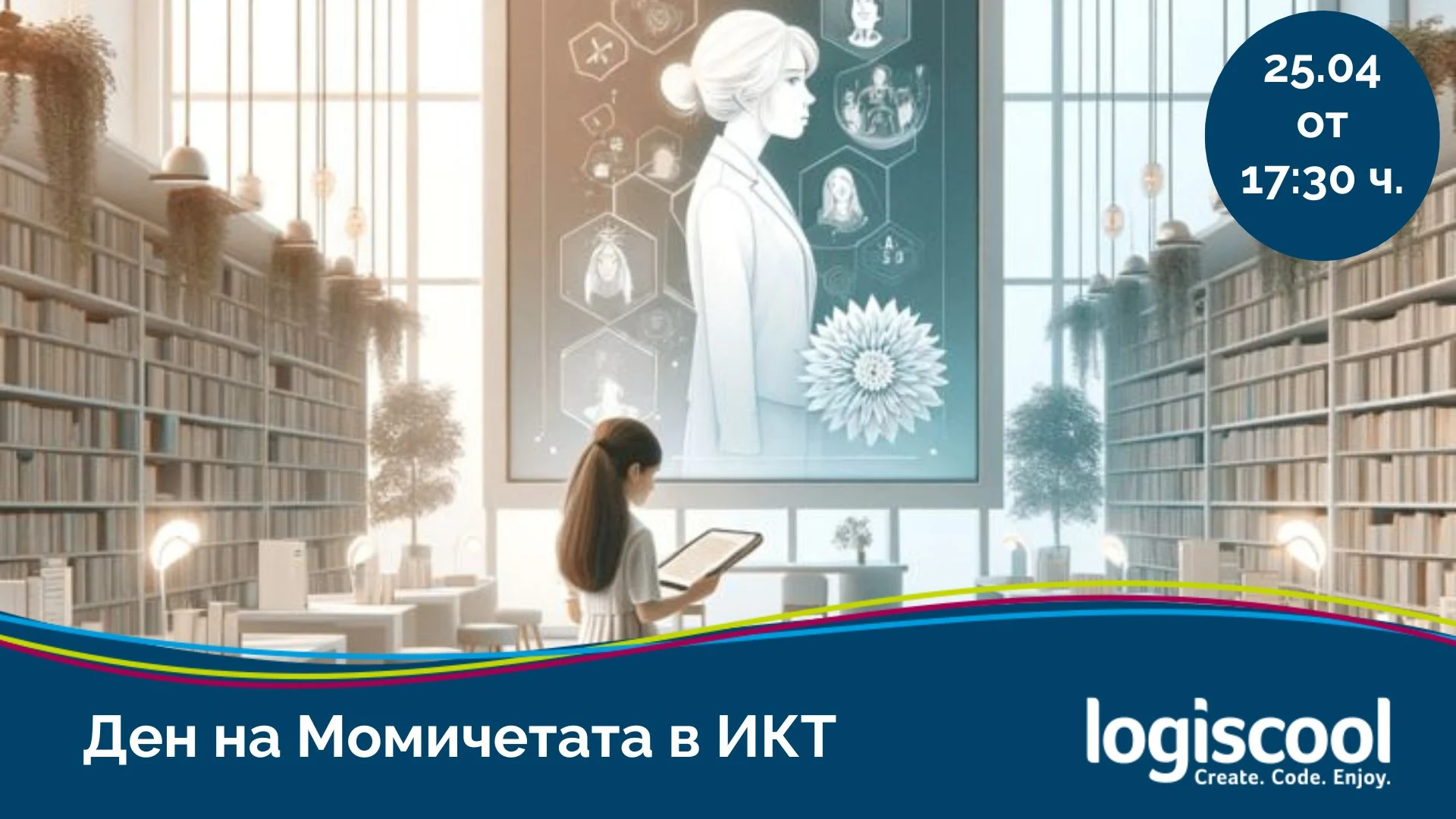 Logiscool ще събере момичета с интерес към програмирането на лекция и открит урок по повод Международния ден на момичетата в ИКТ