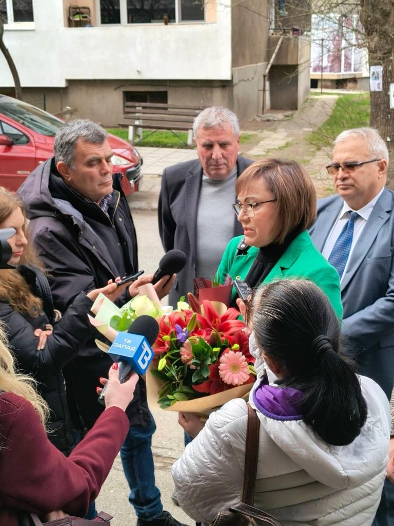 Корнелия Нинова в Кюстендил
