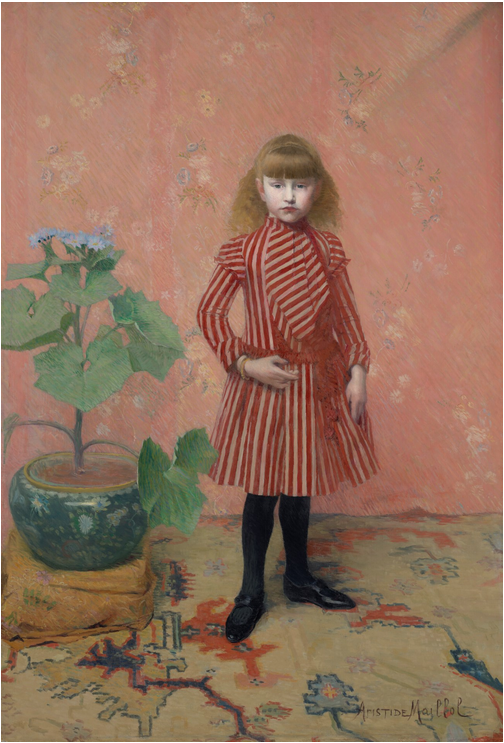 Portrait grandeur nature de Mademoiselle Jeanne Faraill 1888 89 dAristide Maillol