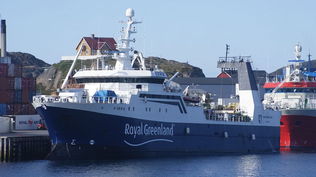Royal Greenland akamalik vessel sisimiut