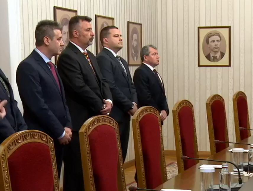 Президентство консултации ИТН Румен Радев Тошко Йорданов