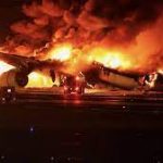 япония самолетна катастрофа Джапан Еърлайнс Japan Airlines