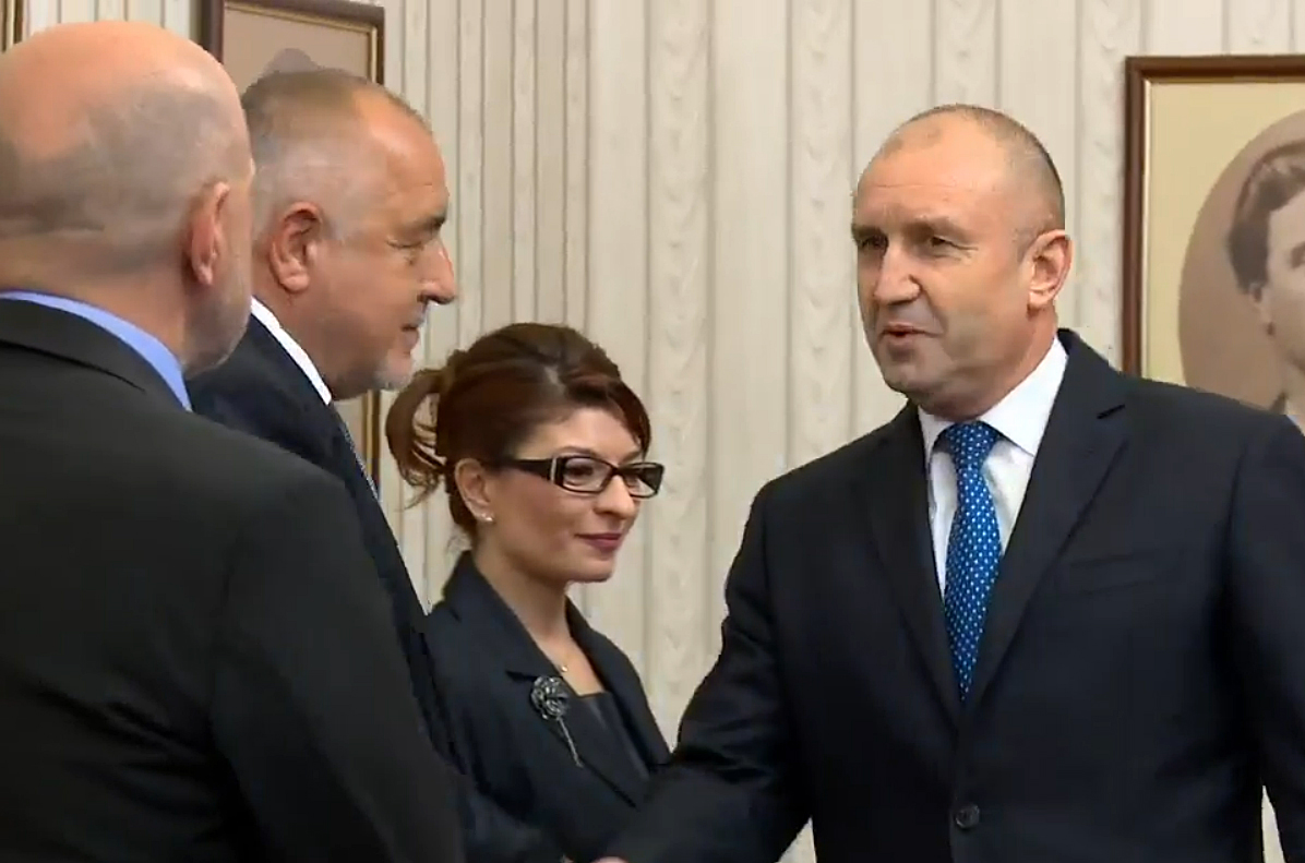 Президентство консултации ГЕРБ Румен Радев Бойко Борисов