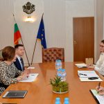 среща на министър Николай Събев с турския посланик Айлин Секизкьок