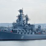 ракетен крайцер боен военен кораб Москва