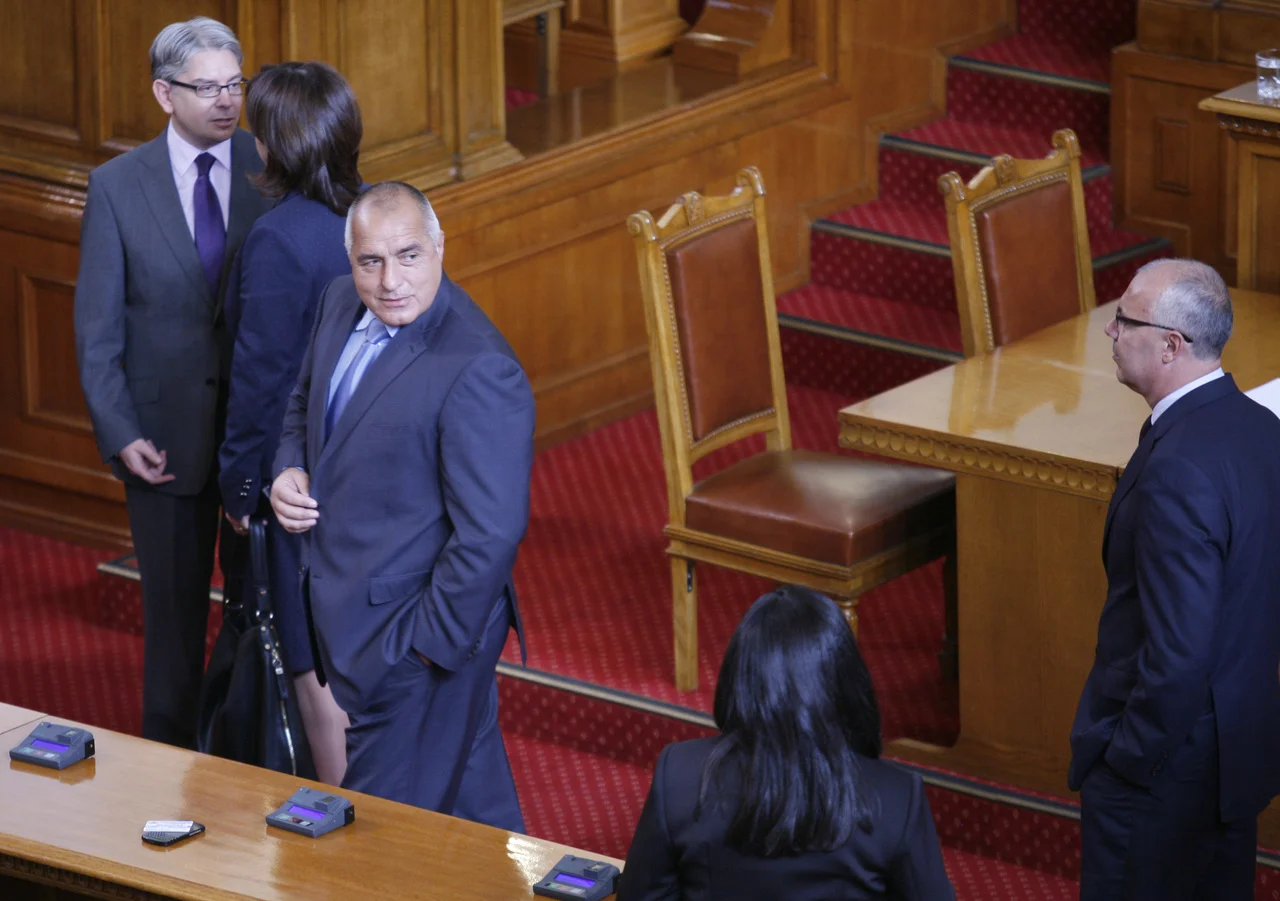 Парламент Клетва на новото правителство на Бойко Борисов