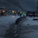 опожарен автобус