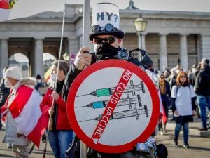 протест ограничения задължителна ваксинация австрия (АП)