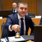 Министърът на финансите Владислав Горанов председателства заседанието на Съвета на ЕС по икономически и финансови въпроси (ЕКОФИН) в Брюксел