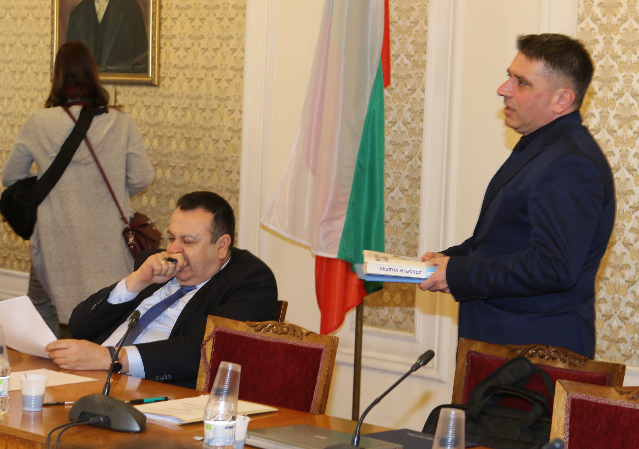 Парламент комисия по правни въпроси изслушване на кандидати за ЦИК Хамид Хамид Данаил Кирилов