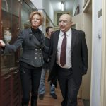 Среща на мин. на спорта Красен Кралев и председателя на БОК Стефка Костадинова