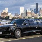 бронираният Cadillac One на президента на САЩ Джо Байдън