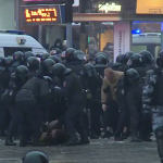 арести в Москва на протеста в подкрепа на Навални