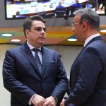 Вицепремиерът и министър на финансите Асен Василев участва в редовното заседание на ЕС по икономически и финансови въпроси (ЕКОФИН) май 2022