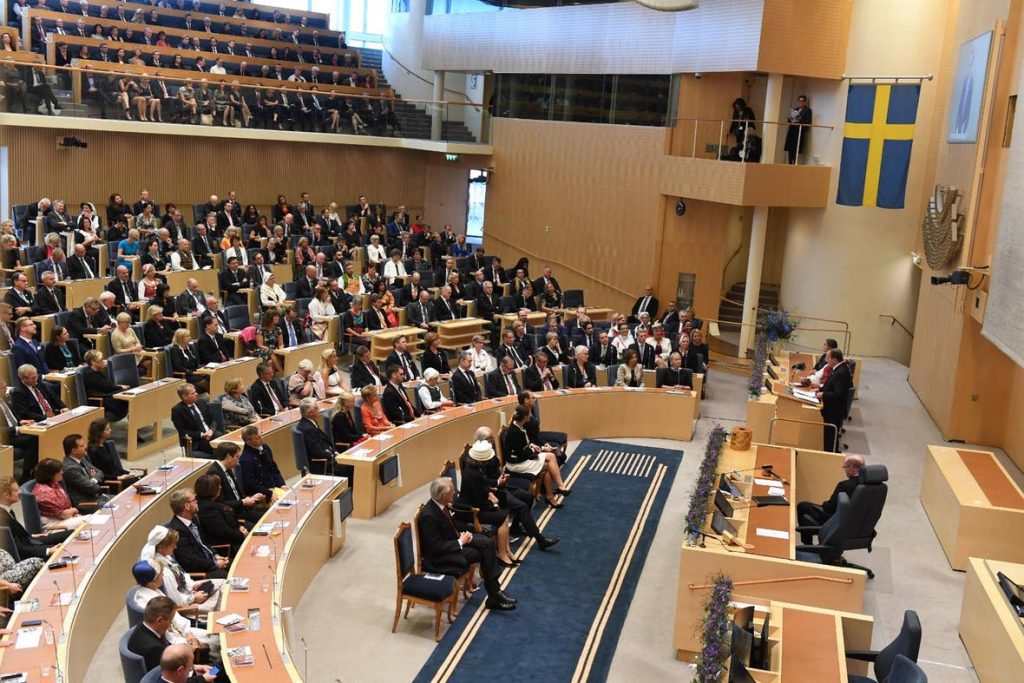 шведски парламент швеция стокхолм