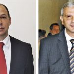Иван Еничеров неочаквано и без мотиви седна в креслото на Калоян Кръстев (вдясно).